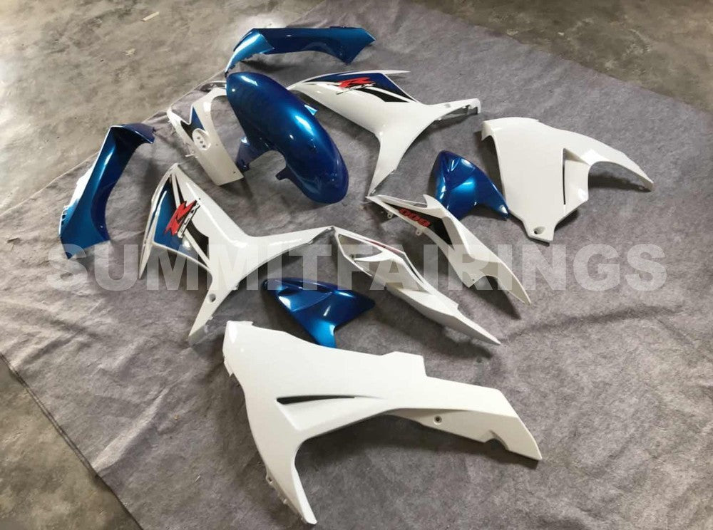Fairings For Suzuki GSX-R600 / 750, 2011-2021 - White & Blue