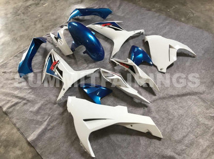 Fairings For Suzuki GSX-R600 / 750, 2011-2021 - White & Blue