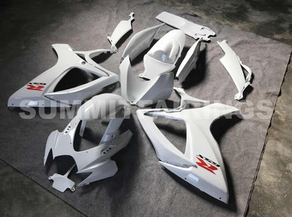 Fairings For Suzuki GSXR 600 750 White GSXR (2006-2007)