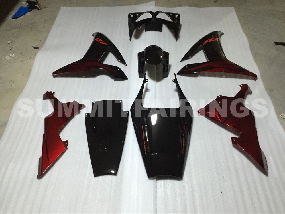 Fairings For Yamaha YZF-R1 Black Red Tribal R1 (2002-2003)