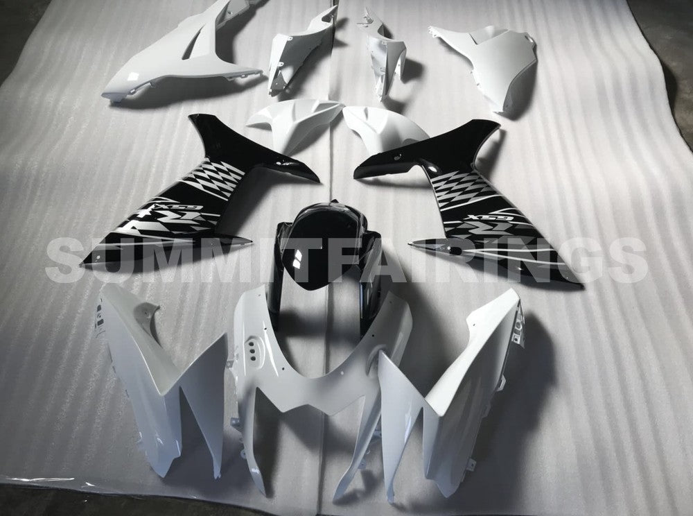 Fairings For Suzuki GSX-R600 / 750, 2011-2021 - Pearl White & Black