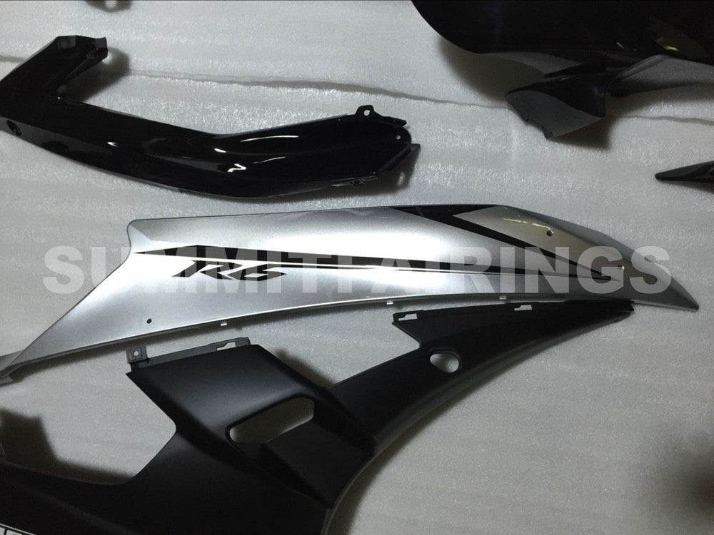 Fairings For Yamaha YZF-R6 Black White R6 (2006-2007)