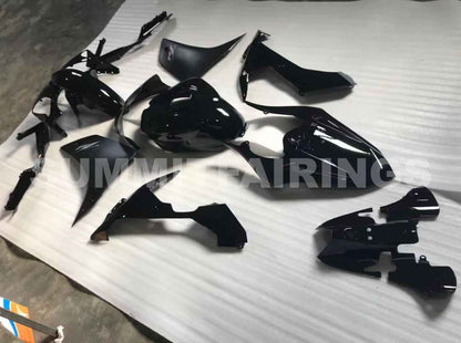Fairings For Yamaha R1, 2007-2008 - Black & Silver Decal