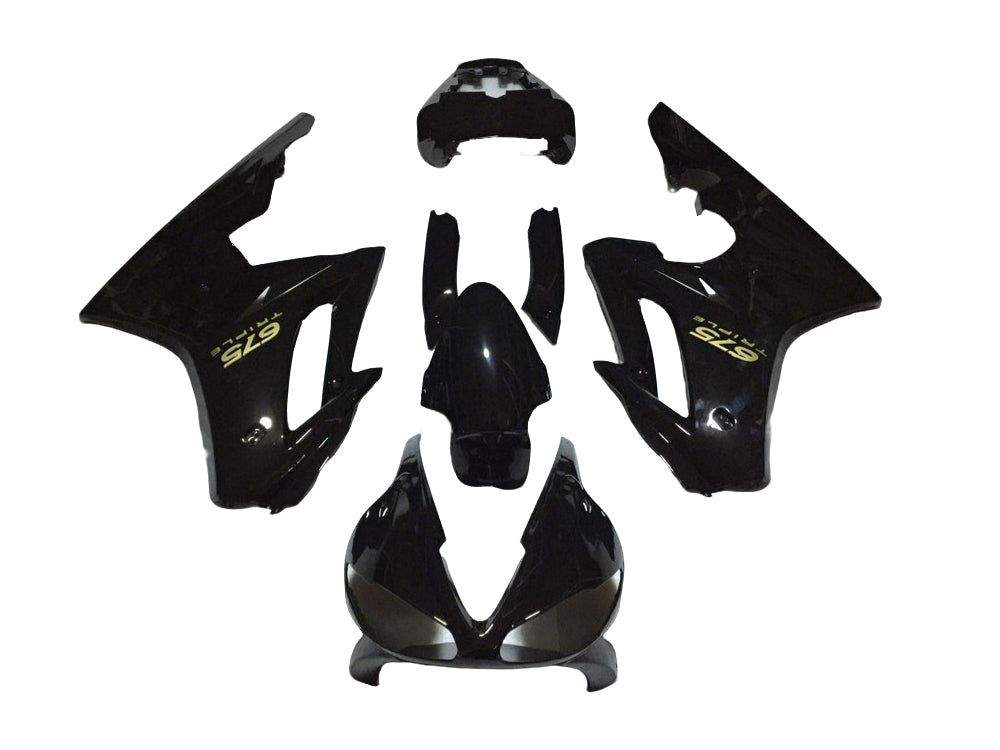 Fairings For Triumph Daytona 675 Black Daytona (2009-2012)