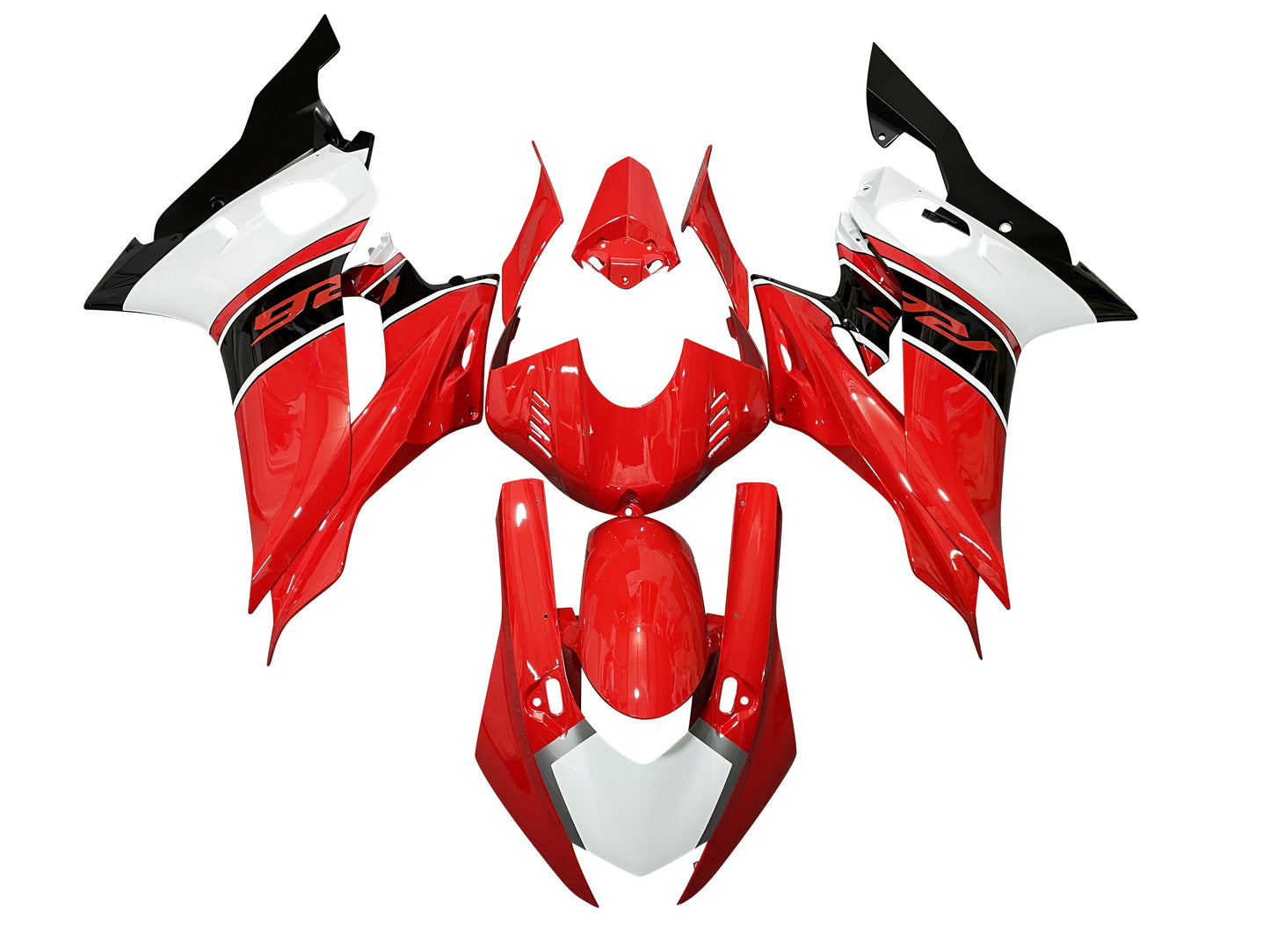 Fairings For Yamaha YZF-R6 2017-2023 Red White Black