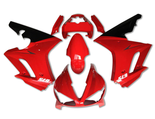 Fairings For Triumph Daytona 675 Red Black Daytona (2009-2012)