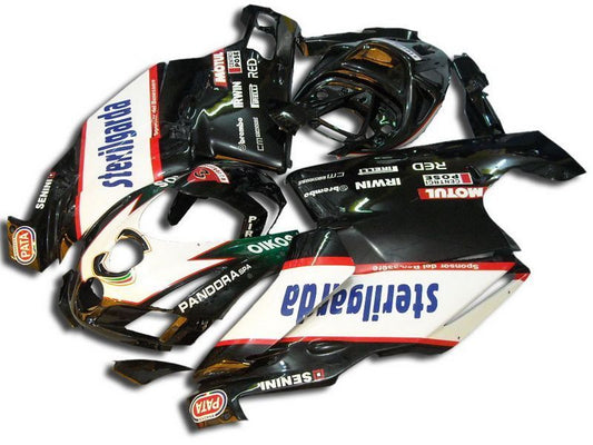 Fairings For Ducati - 999/749 03-04 Black Motul