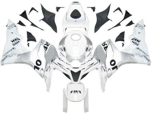 Fairings For Honda CBR 600 RR Silver & White Repsol  (2007-2008)