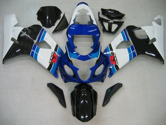 Fairings For Suzuki GSXR 600 750 Blue White Black GSXR  (2004-2005)