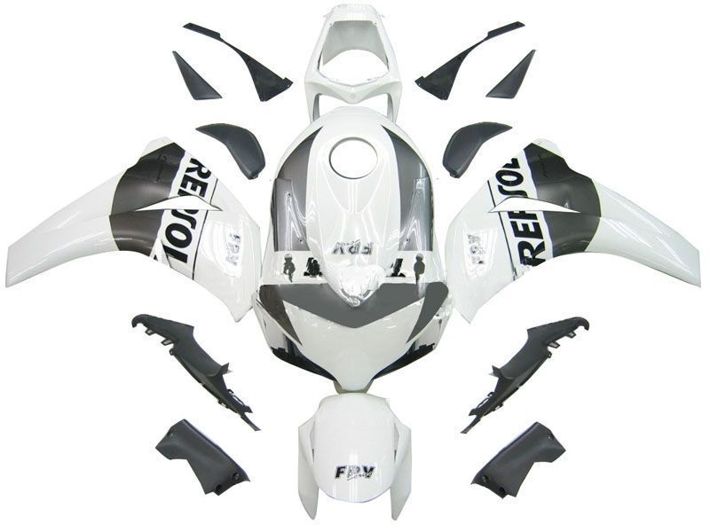 Fairings For Honda CBR 1000 RR White & Silver Repsol  (2008-2011)
