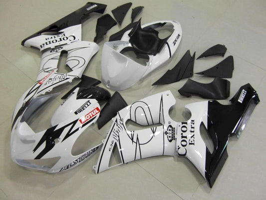 Fairings For Kawasaki ZX-6R, 2005-2006 - White 