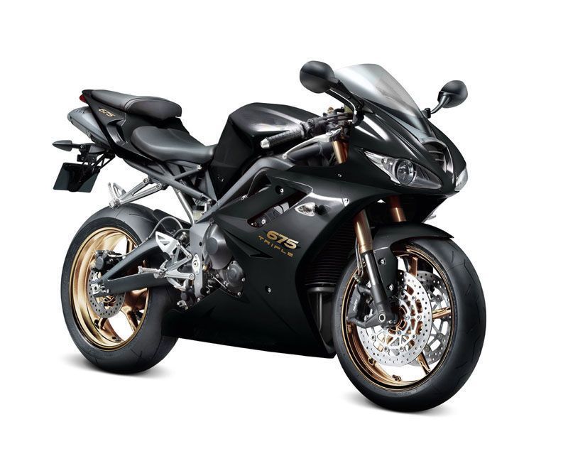 Fairings For Triumph Daytona 675 Black Daytona  (2006-2008)