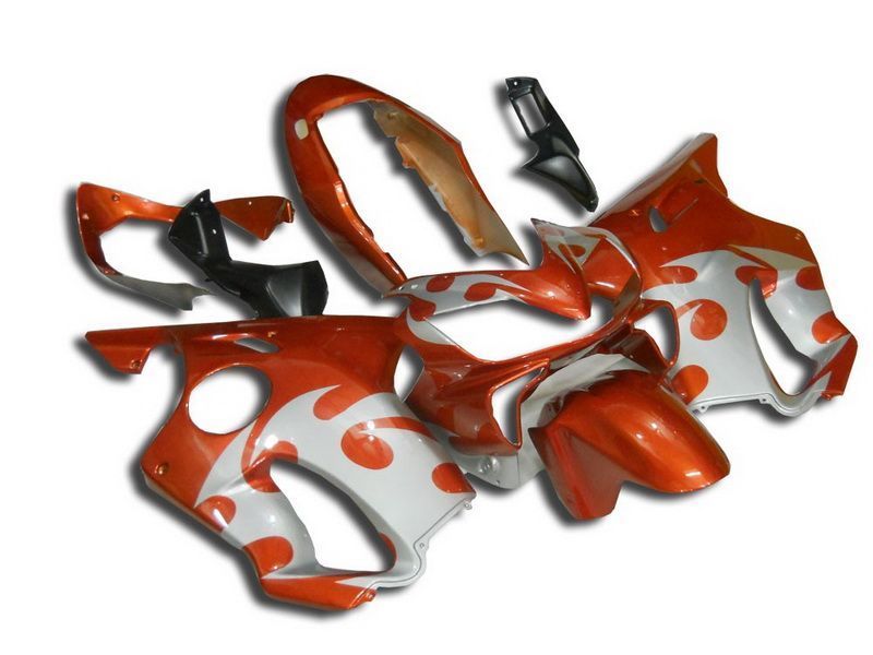 Fairings For Honda - CBR600F4i 04-07 Silver Flame