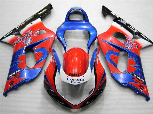 Fairings For Suzuki - GSXR600-750 K1 2001-2003 Red 