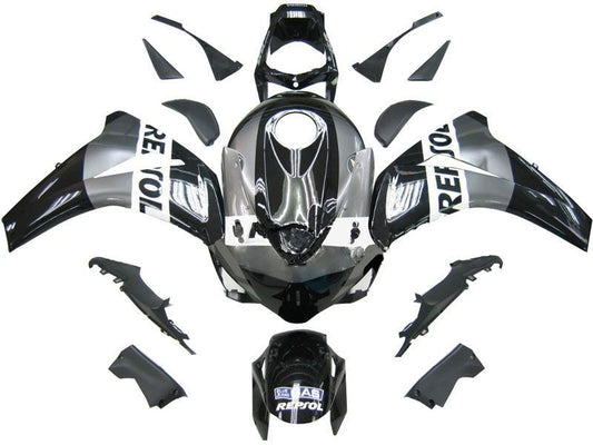 Fairings For Honda CBR 1000 RR Black Silver Repsol  (2008-2011)