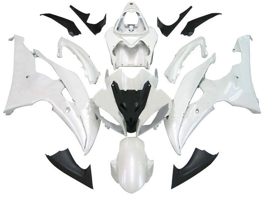 2008-2012 Fairing Yamaha YZF-R6 Pearl White