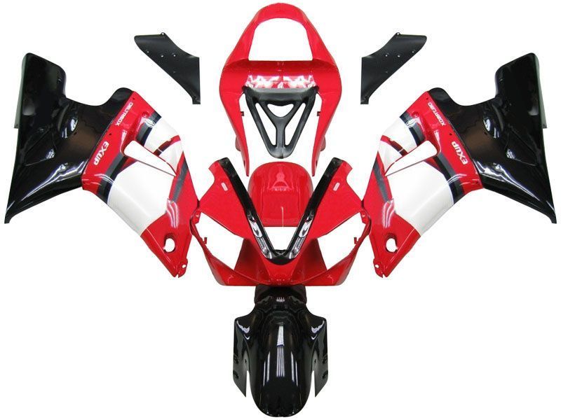 Fairings For Yamaha YZF-R1 Red White Black R1  (2000-2001)