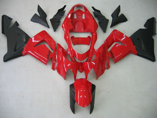 Fairings For Kawasaki ZX10R Red and Black Ninja  (2004-2005)