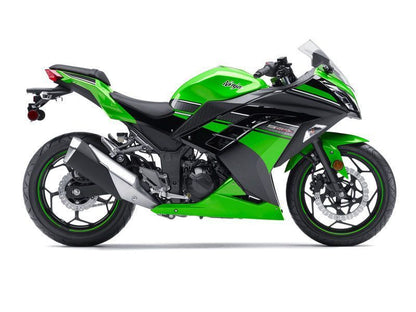 Fairings For Plastics Kawasaki Ninja 300R EX300R Green Ninja  (2013-2014)