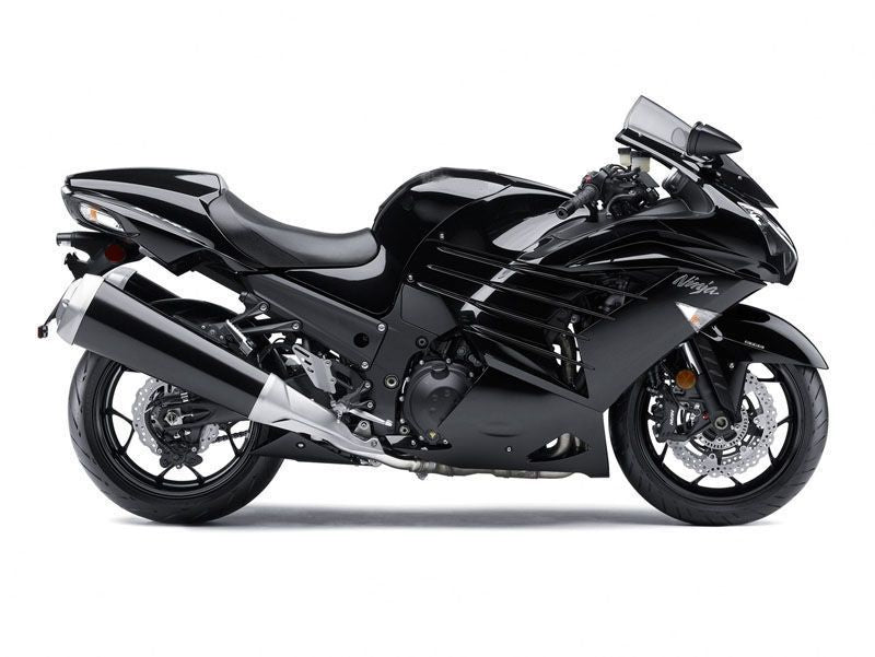 Fairings For Plastics Kawasaki ZX14R Ninja Black (2012-2021)