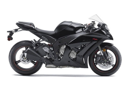 Fairings For Plastics Kawasaki ZX10R Ninja Black (2011-2015)