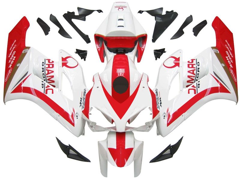 Fairings For Honda CBR 1000 RR White Red Honda  (2004-2005)