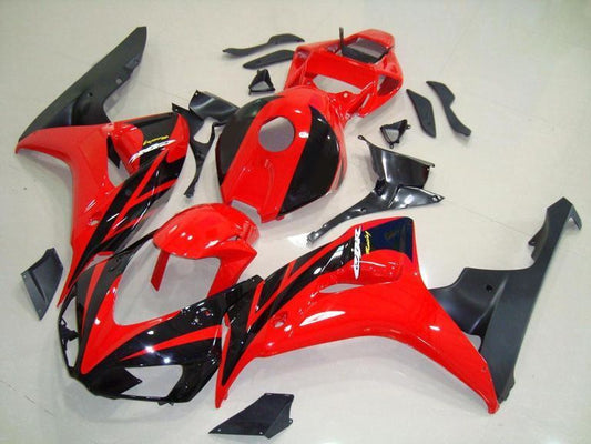 Fairings For Honda CBR 1000 RR, 2006-2007 - Red & Black 2