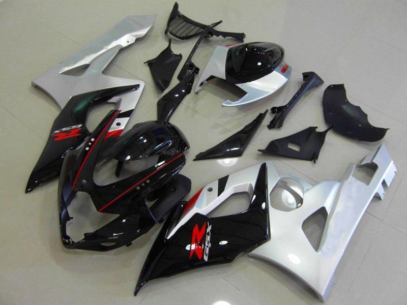 Fairings For Suzuki - GSXR1000 K5 05-06 Silver Line