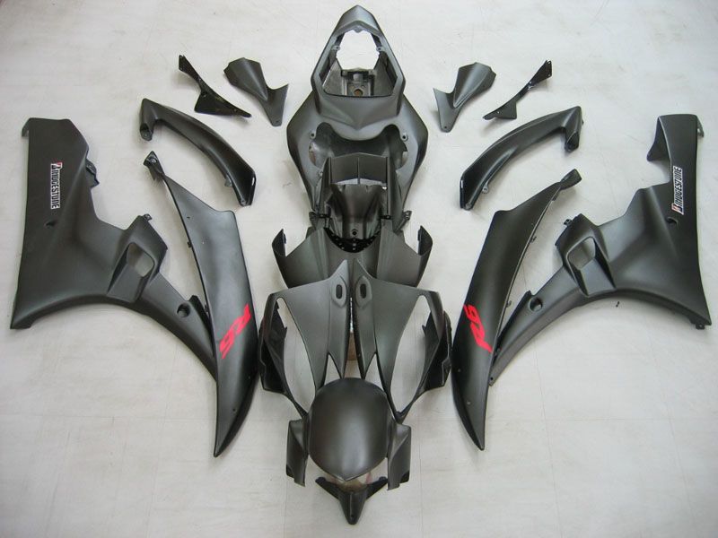 Fairings For Yamaha YZF-R6 Matte Black R6  (2006-2007)