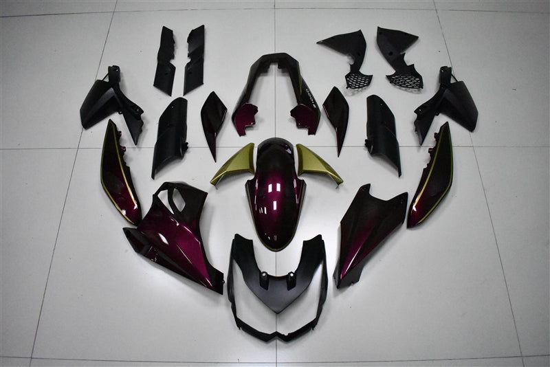 Fairings For 2010-2013 Kawasaki Z1000 Green/Black